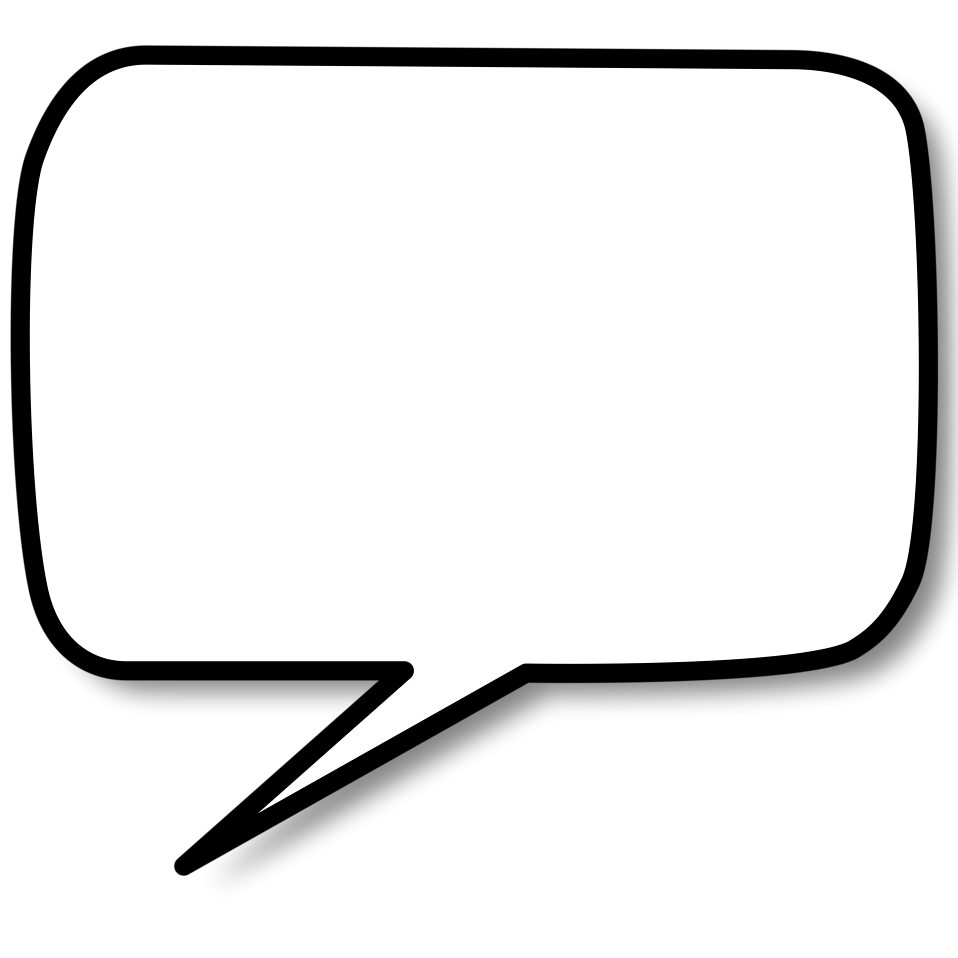 Speech Bubble Free Stock Photo Illustration Of A Blank Cartoon 