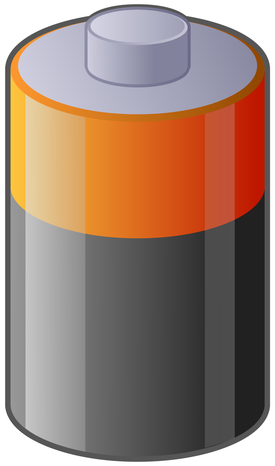 Illustration of a battery : Free Stock Photo