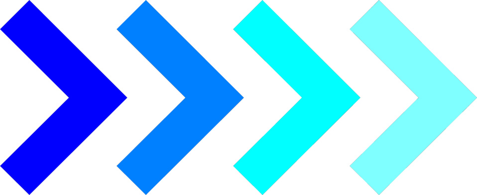 blue left arrow