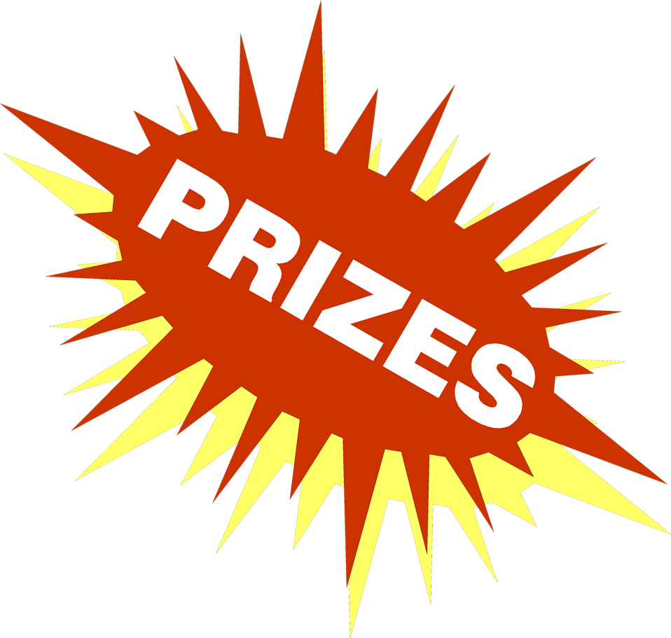 Prizes Free Stock Photo Illustration Of A Red And Yellow Burst With 