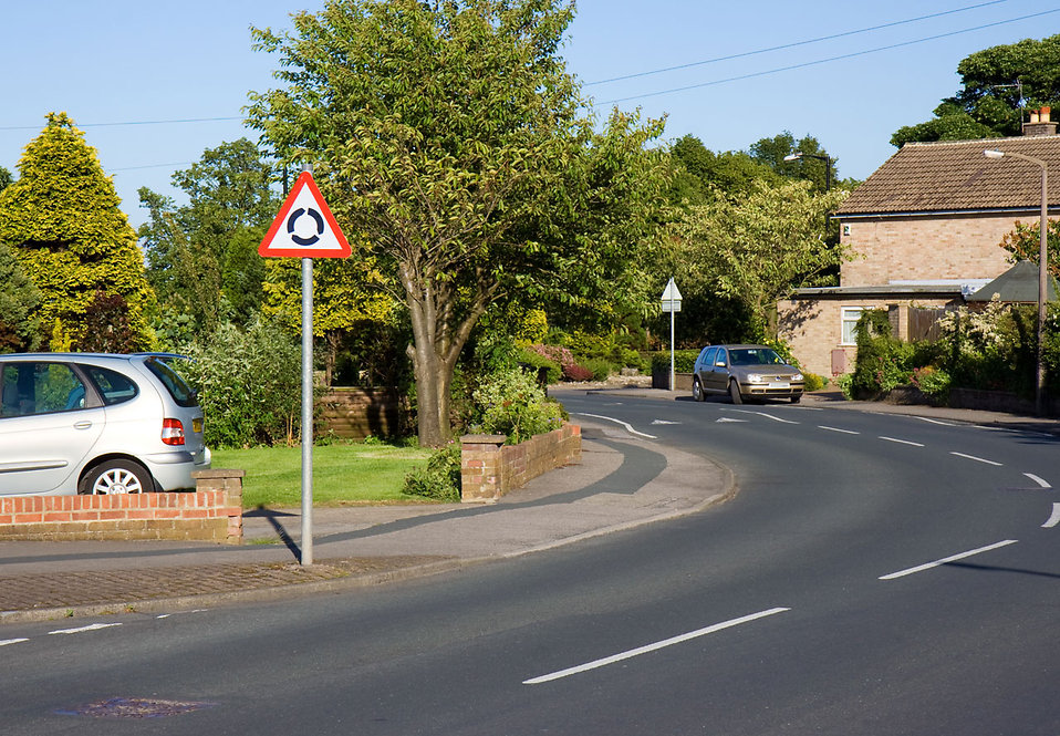 A road in a small town : Free Stock Photo