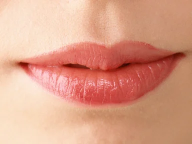 Free Stock Photo: Close-up of a woman's mouth and lips