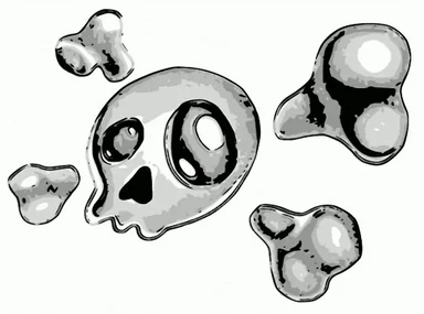 Free Stock Photo: Skull and crossbones illustration