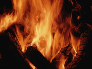 Free Stock Photo: Close-up of a burning flame