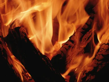Free Stock Photo: Close-up of a burning flame