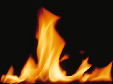 Free Stock Photo: Close-up of a burning flame