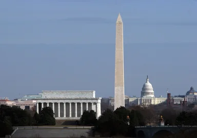 Free Stock Photo: National monuments in Washington, DC