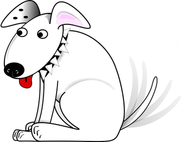 Free Stock Photo: Illustration of a dog