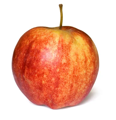 Free Stock Photo: An apple isolated on a white background