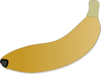 Free Stock Photo: Illustration of a banana