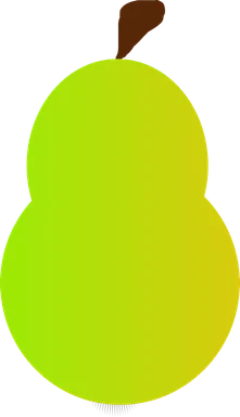 Free Stock Photo: Illustration of a pear