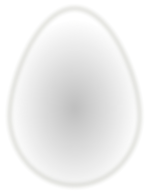 Free Stock Photo: Illustration of a white egg