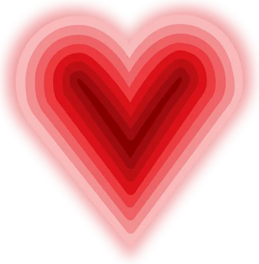 Free Stock Photo: Illustration of a red heart