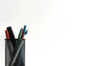 Free Stock Photo: Colored pens and markers
