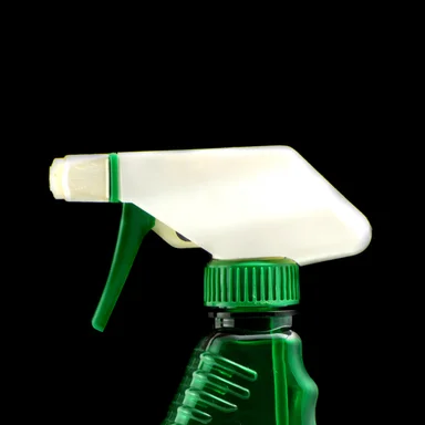 Free Stock Photo: Top of a green spray bottle