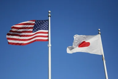 Free Stock Photo: USA and Japan Flag