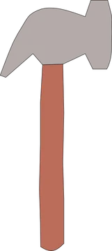 Free Stock Photo: Illustration of a hammer