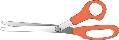 Free Stock Photo: Illustration of a pair of scissors
