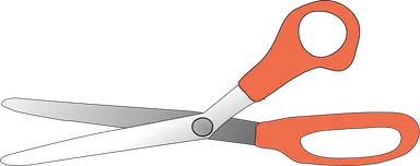 Free Stock Photo: Illustration of a pair of scissors