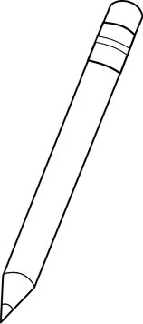 Free Stock Photo: Illustration of a pencil
