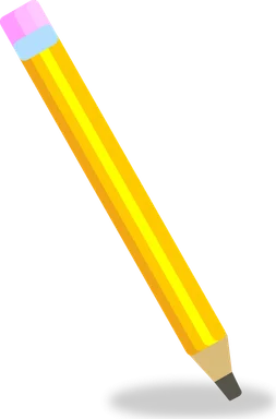 Free Stock Photo: Illustration of a pencil