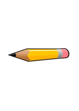 Free Stock Photo: Illustration of a pencil