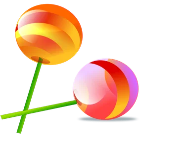 Free Stock Photo: Illustration of lollipops