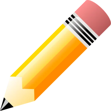 Free Stock Photo: Illustration of a pencil