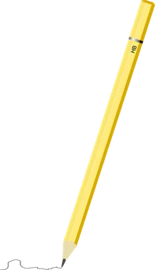 Free Stock Photo: Illustration of a pencil