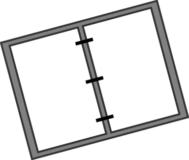 Free Stock Photo: Illustration of an open book