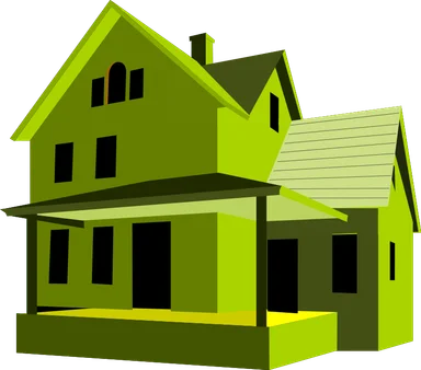 Free Stock Photo: Illustration of a house