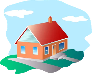Free Stock Photo: Illustration of a house