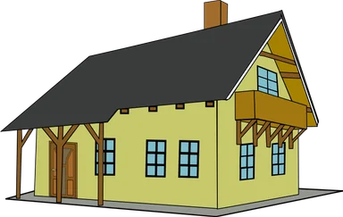 Free Stock Photo: Illustration of a house