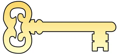 Free Stock Photo: Illustration of a key