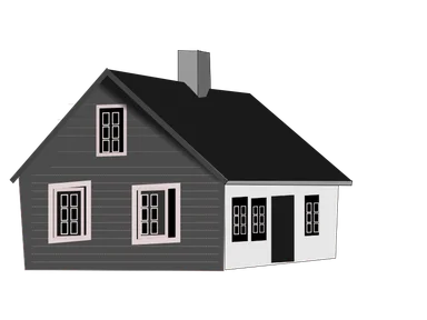 Free Stock Photo: Illustration of a house