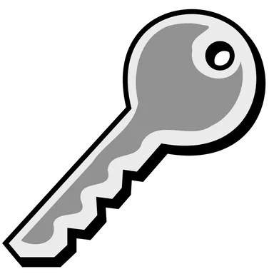 Free Stock Photo: Illustration of a key