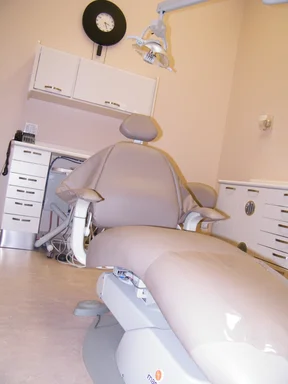 Free Stock Photo: A chair in a dentist office