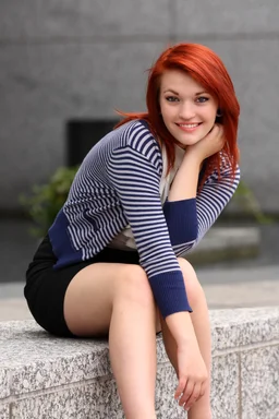 Free Stock Photo: A beautiful young woman in business attire