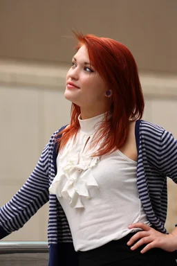 Free Stock Photo: A beautiful young woman in business attire