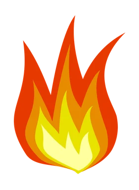 Free Stock Photo: Illustration of a flame