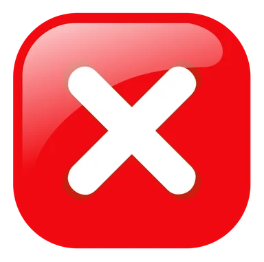 Free Stock Photo: Illustration of a red close button