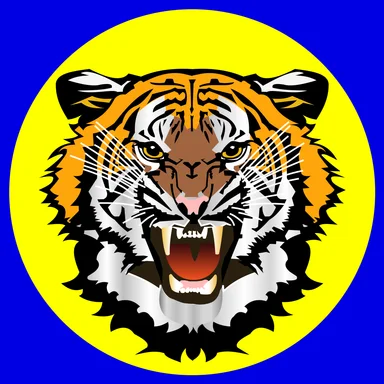 Free Stock Photo: Illustration of a tiger