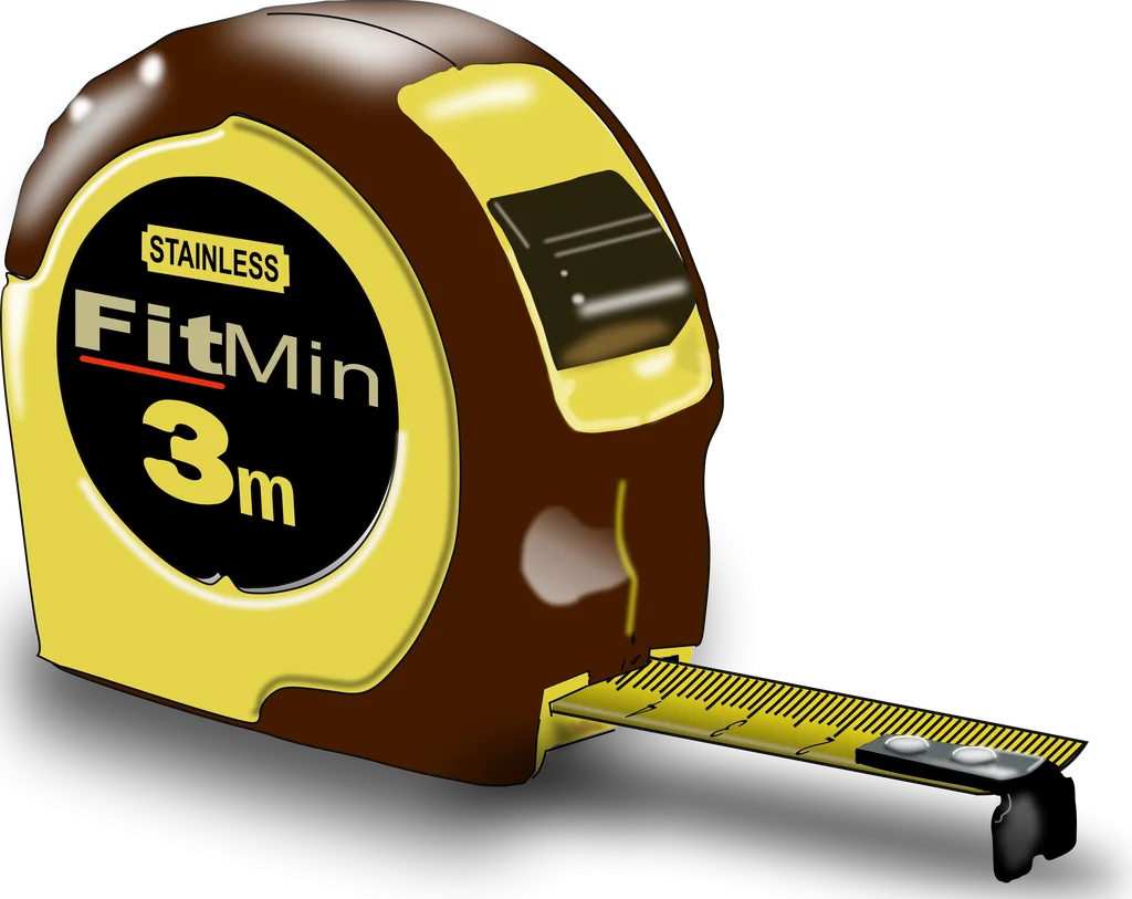 Illustration of a tape measure : Free Stock Photo