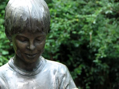 Free Stock Photo: Statue of a boy