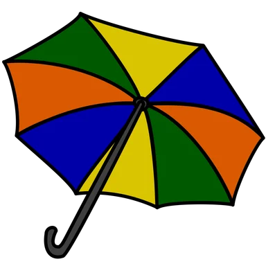 Free Stock Photo: Illustration of an umbrella