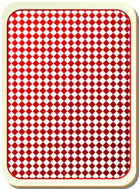 Free Stock Photo: Illustration of a play card back