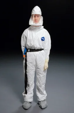 Free Stock Photo: A woman in protective gear