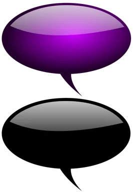 Free Stock Photo: Collection of glossy speech bubbles