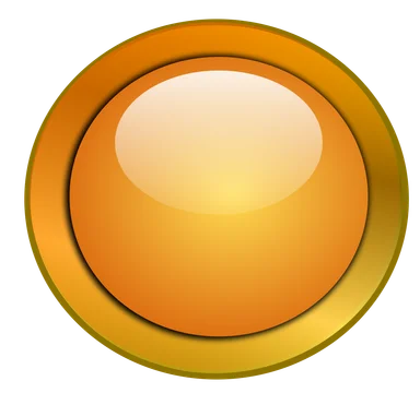 Free Stock Photo: Illustration of a blank glossy round button