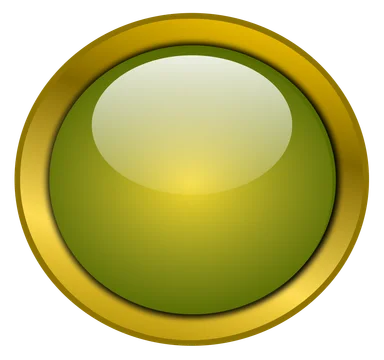Free Stock Photo: Illustration of a blank glossy round button